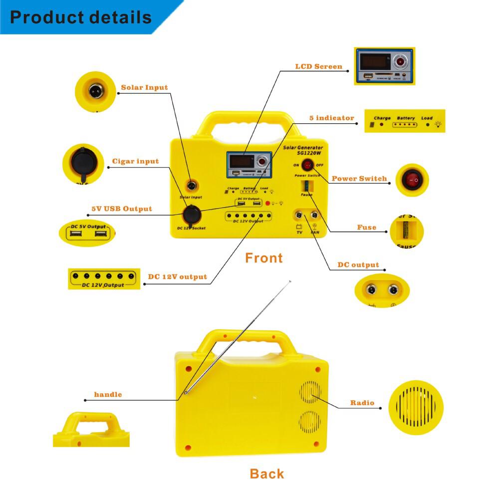 Solar DC generator