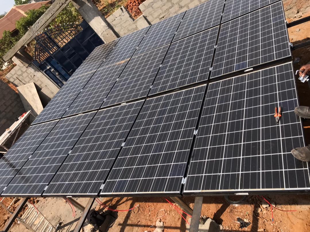 POWERFUL ENVIRONMENTAL FRIENDLY SOLAR CANOPY 10KVA @WATERLOO FULL HOUSE SUPPORT.