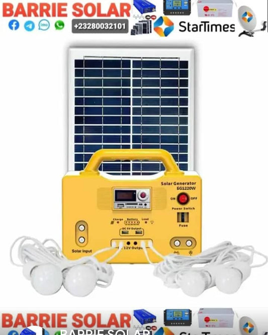 Solar DC generator